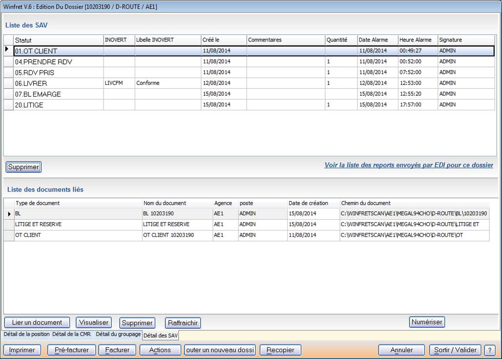 Gestion Electronique de Documents – GED Transport 